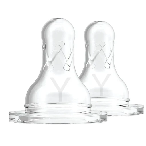 Dr Browns Y-Cut Standard (Narrow) Silicone Teats 2 pack