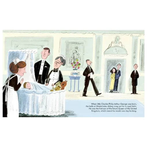 Little People, Big Dreams Book - King Charles