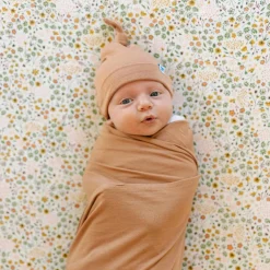 Little Unicorn Stretch Knit Hat & Swaddle Set