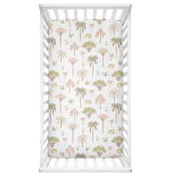 Lolli Living Sateen Fitted Cot Sheet - 135 x 75cm - Clearance