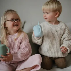 Mushie Silicone Training Cup & Straw