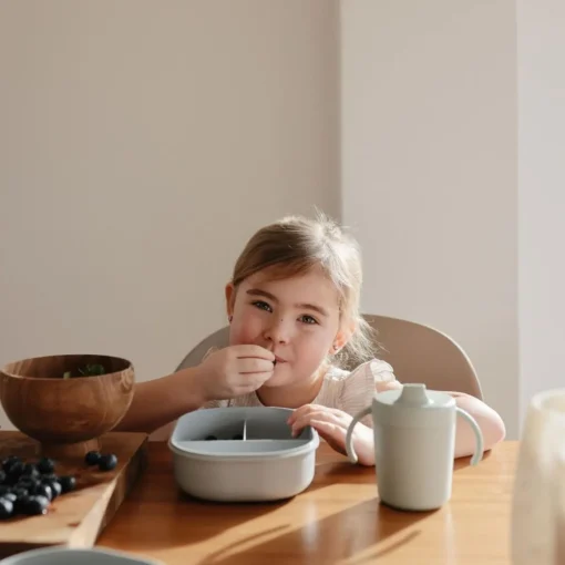 Mushie Silicone Training Cup & Straw