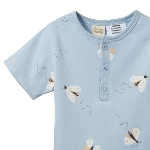 Nature Baby Short Sleeve Cotton Pyjamas
