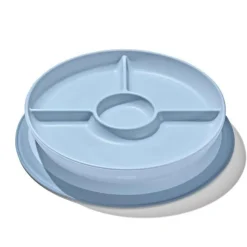 OXO Tot Stick & Stay Suction Divided Plate