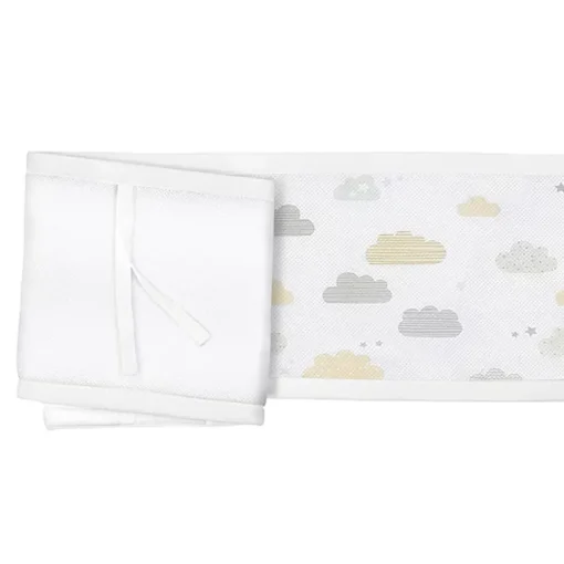 Print Breathable Mesh Cot Liner - 4 Sides