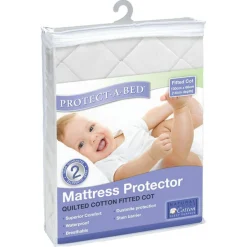 Quilted Cotton Mattress Protector