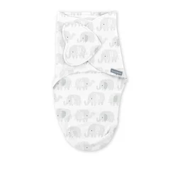 SwaddleMe by Ingenuity Monogram Collection Stage 1 1.0 tog Swaddle 1pk