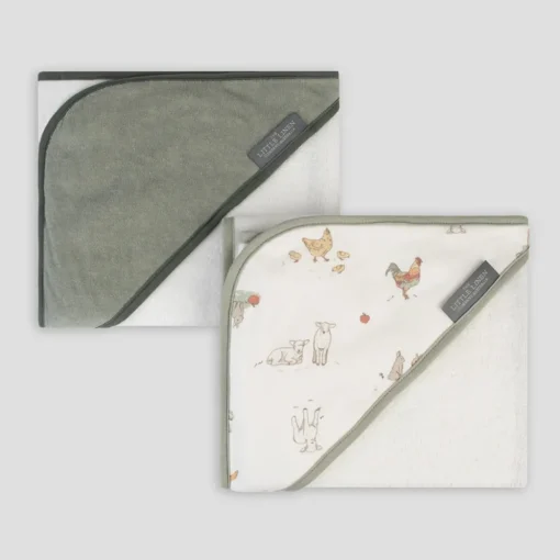 The Little Linen Company Hooded Towel 2 Pack
