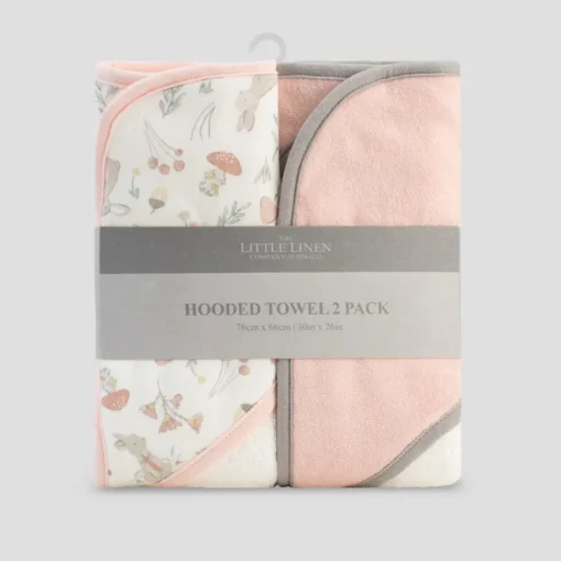 The Little Linen Company Hooded Towel 2 Pack