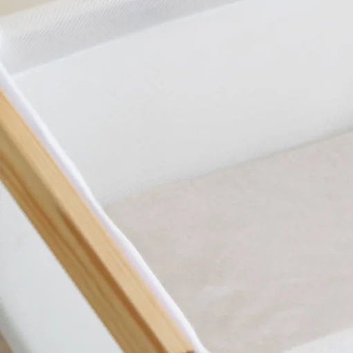 The Sleep Store Flannelette Large Co-Sleeper Fitted Sheet - 53 x 88cm