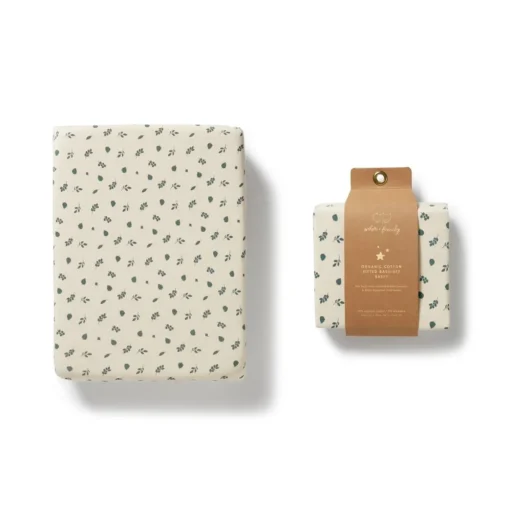 Wilson & Frenchy Organic Bassinet Fitted Sheet - 80 x 40cm